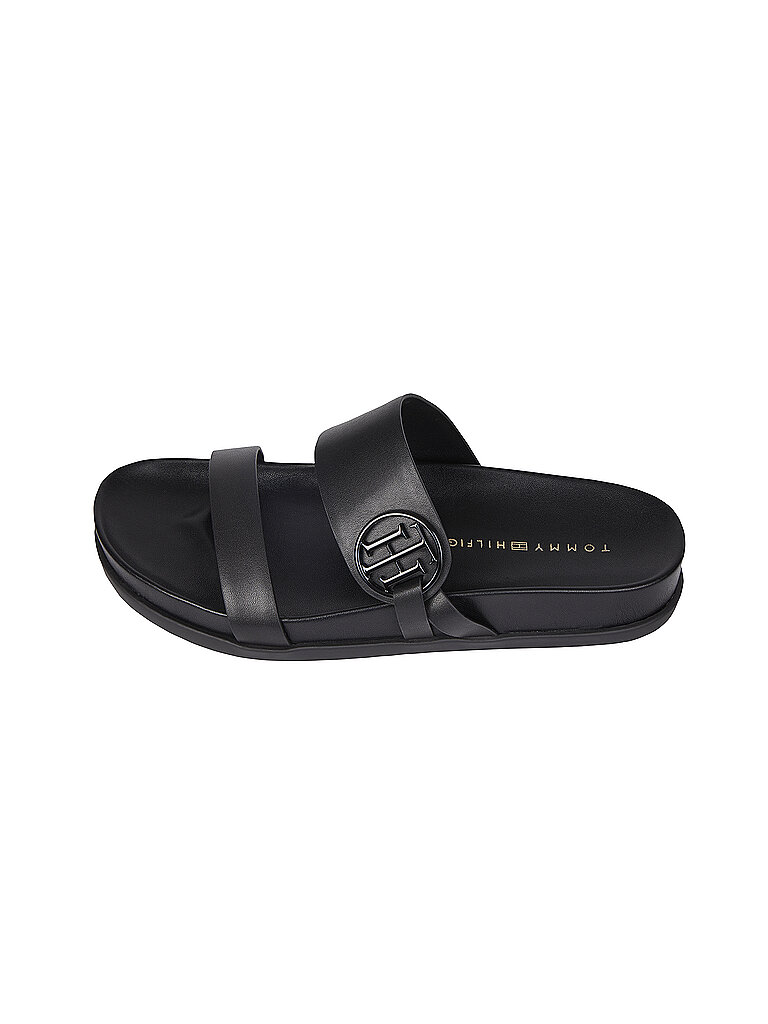 TOMMY HILFIGER Pantolette - Sandale  schwarz | 37